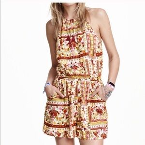H&M x Coachella Patterned Romper Playsuit